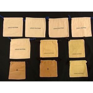 Louis Vuittotorage Bag Drawstring W Approx 20cm (7.87in) H